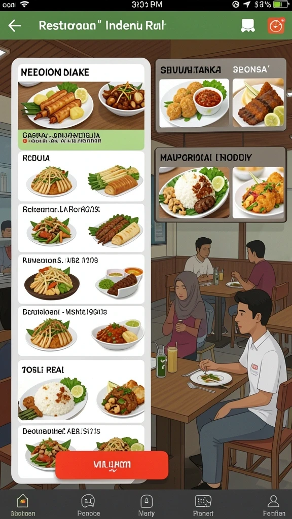 Tampilan antarmuka yang menarik dan mudah digunakan.