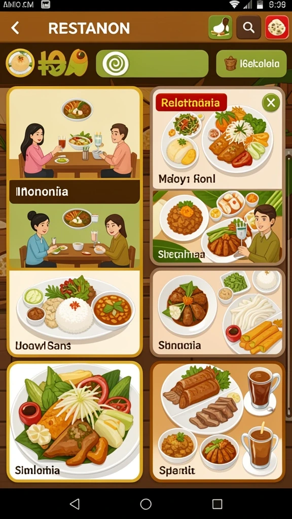 Tampilan antarmuka yang modern dan mudah digunakan.