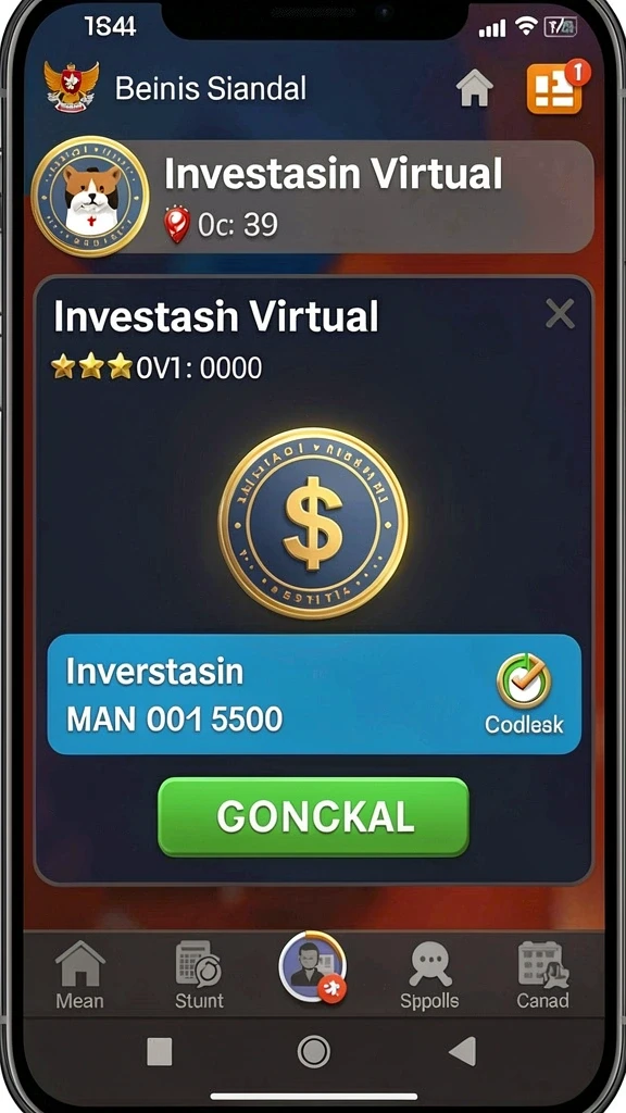 Screenshot antarmuka yang mudah digunakan dan menarik.