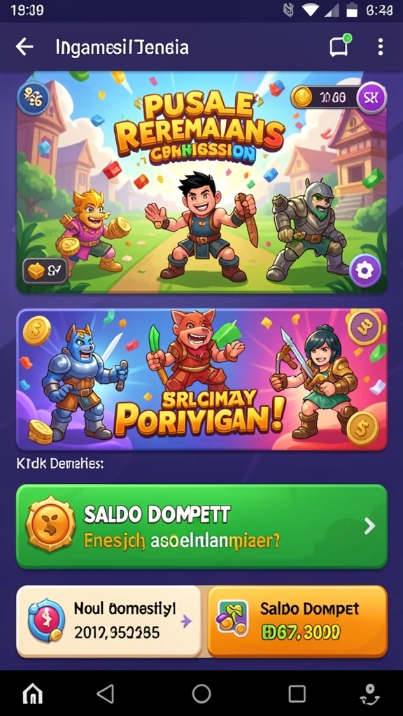 Beragam pilihan slot dengan tema yang beraneka ragam.