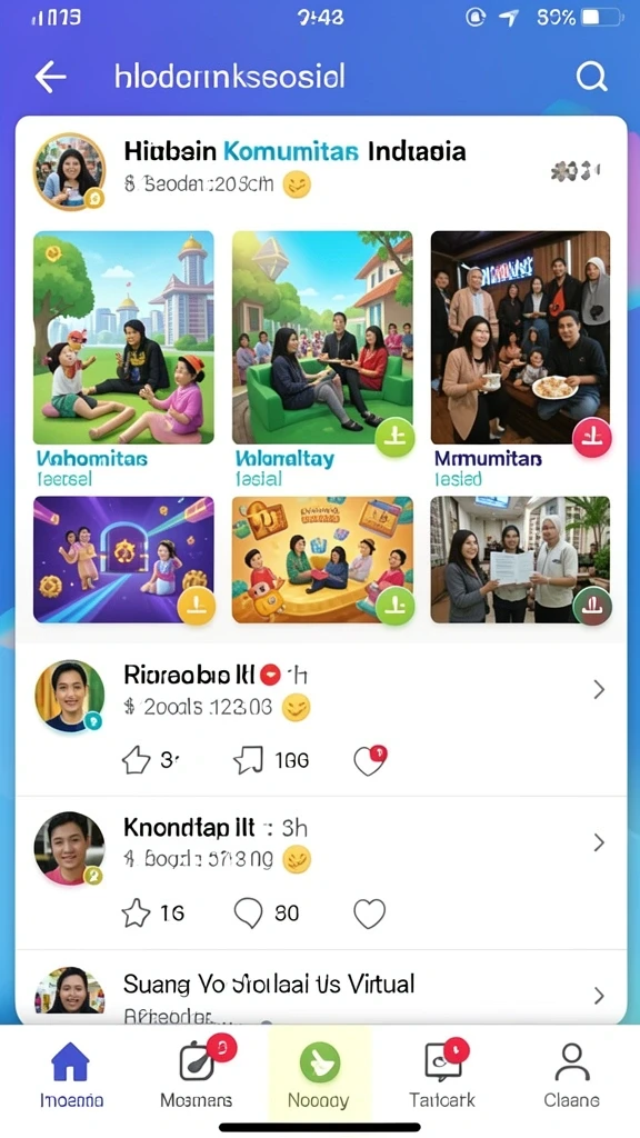 Tampilan antarmuka yang menarik dan mudah digunakan.