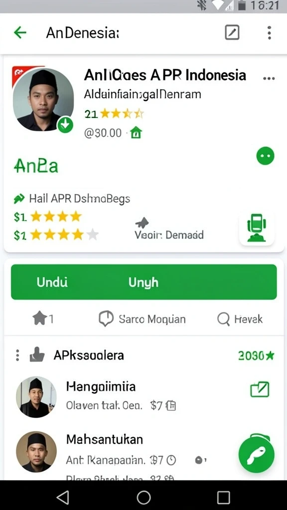Tampilan antarmuka yang menarik dan intuitif.