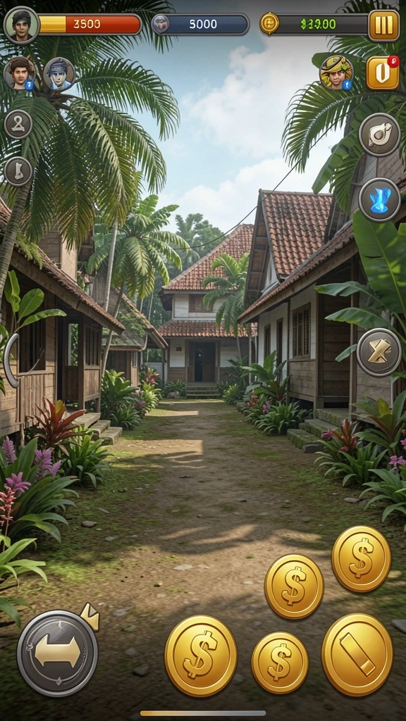 Gameplay yang intuitif dan mudah dipahami.