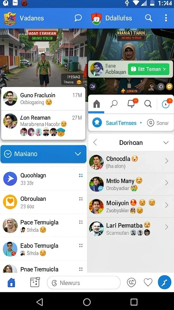 Beragam pilihan permainan yang mengasyikkan.