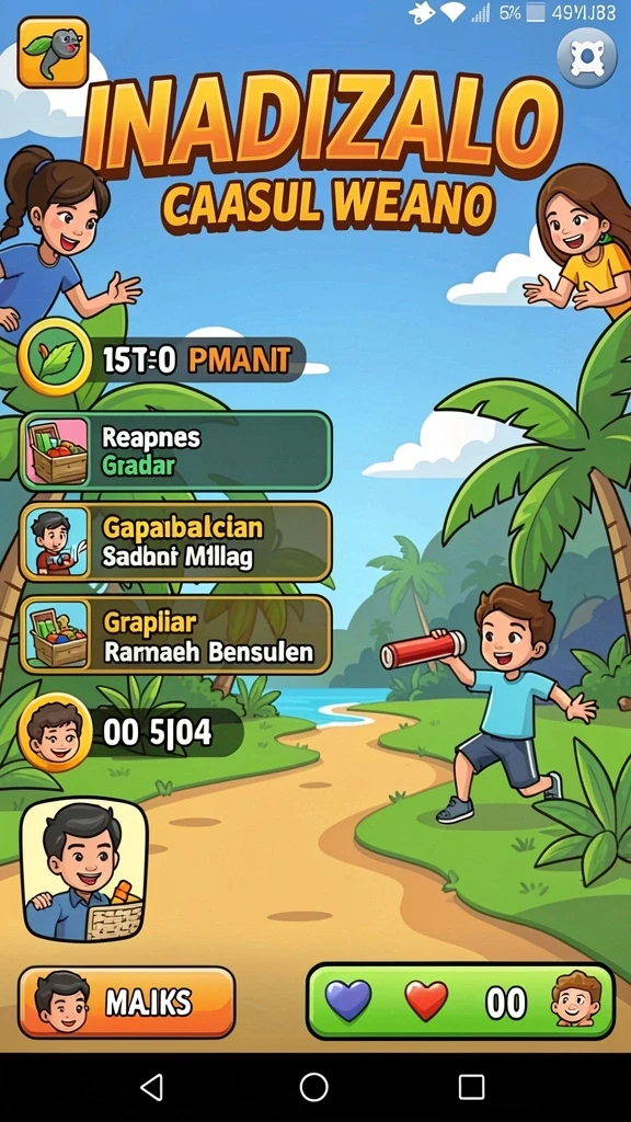 Antarmuka pengguna yang sederhana dan mudah dipahami.