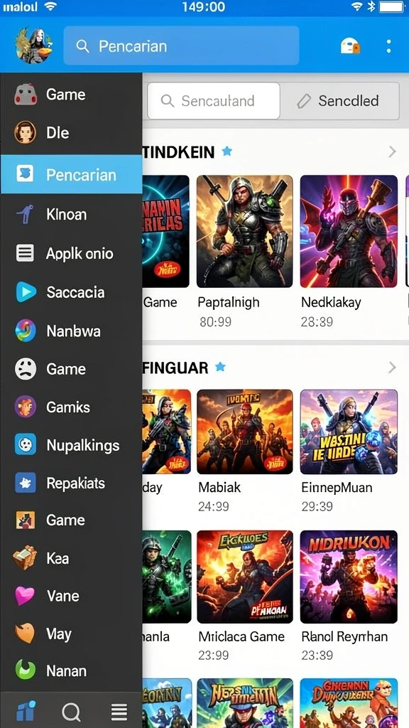 Tampilan antarmuka yang ramah pengguna.