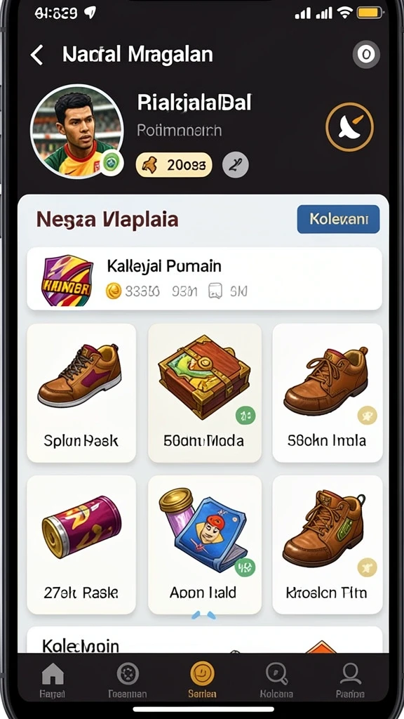Tampilan utama aplikasi yang menarik dan mudah dinavigasi.