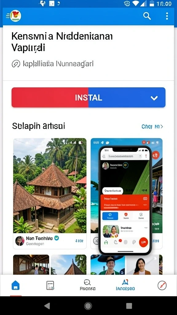 Tampilan antarmuka yang ramah pengguna.