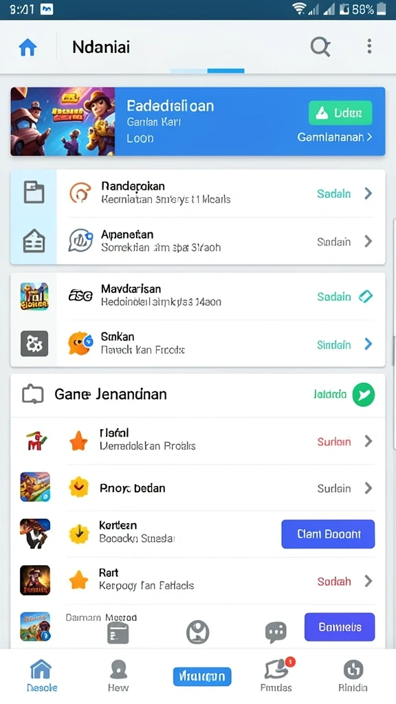 Antarmuka pengguna yang sederhana dan mudah dipahami.