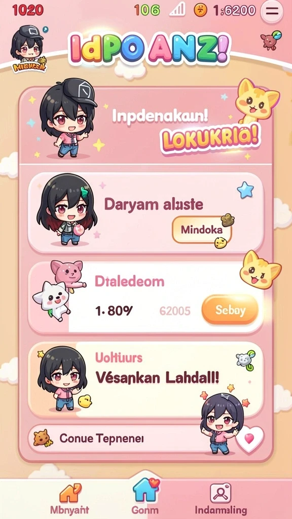 Mode permainan yang beragam dan menarik.
