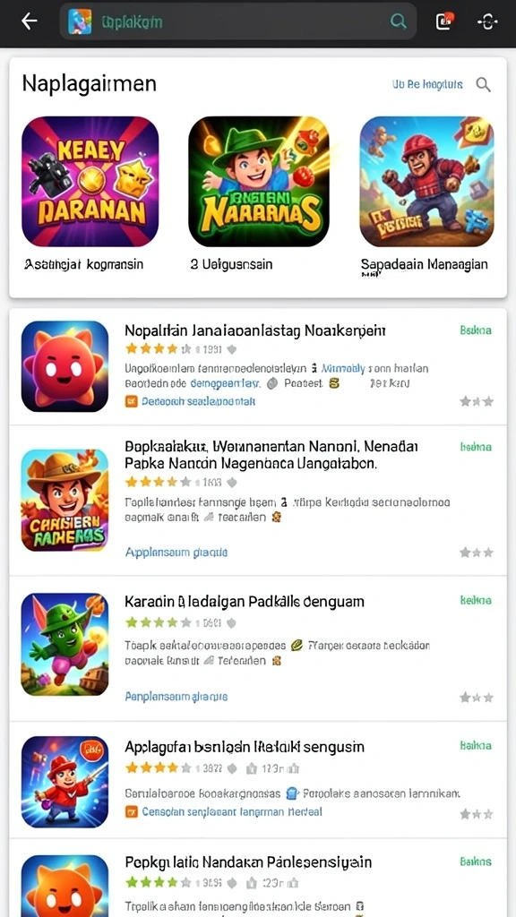 Tampilan simbol-simbol slot yang beragam dan siap memberikan peluang menang.