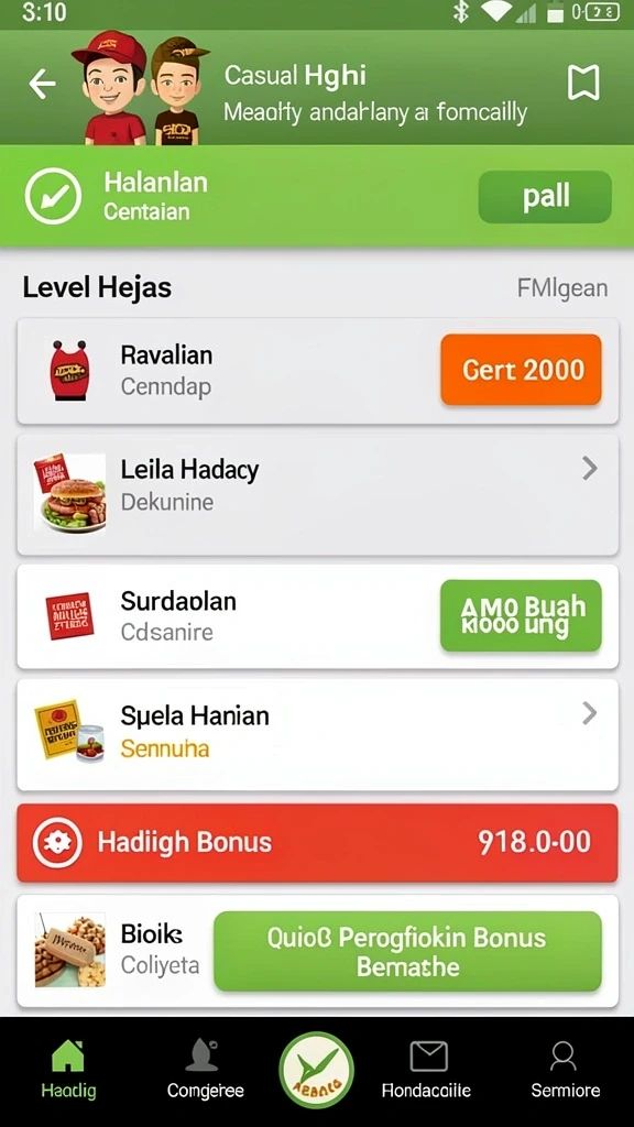 Tampilan grafis yang memukau dan penuh warna.