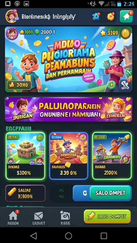 Beragam tema slot yang menarik.