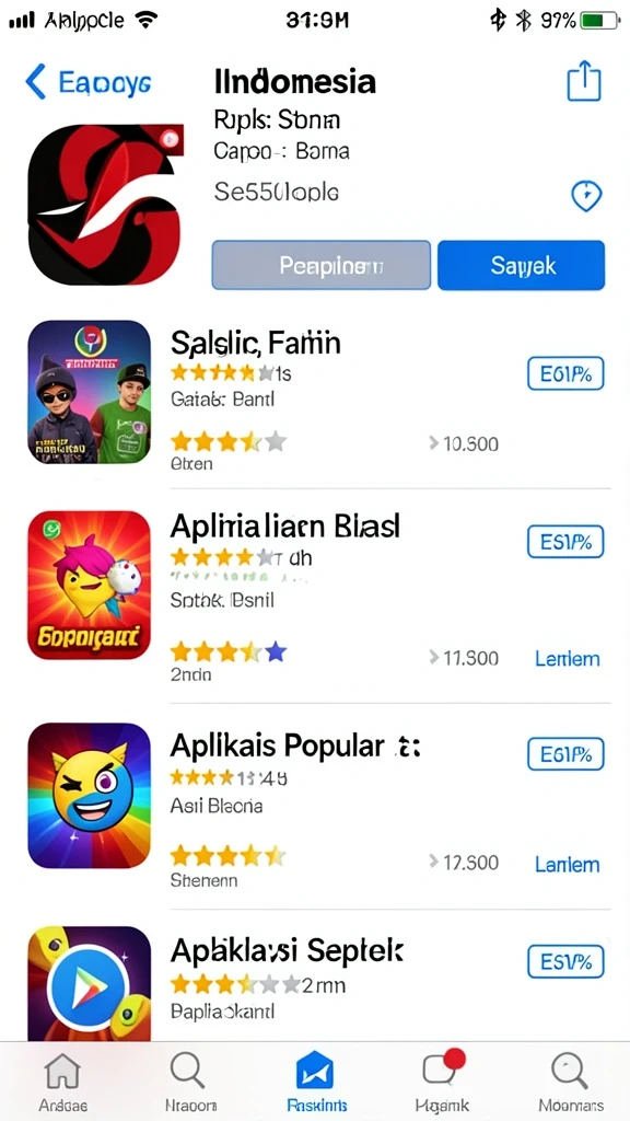 Tampilan antarmuka yang intuitif dan mudah digunakan.