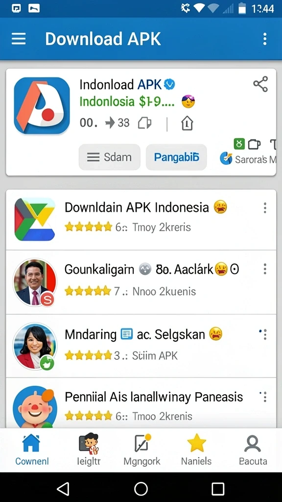 Tampilan antarmuka yang menarik dan mudah dinavigasi.