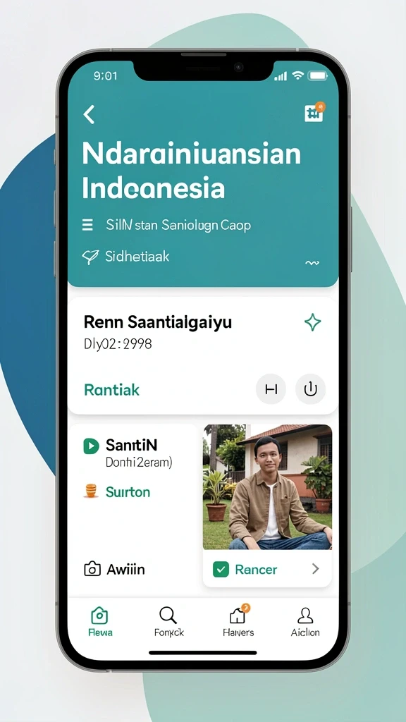 Tampilan layar utama dengan tema slot yang menarik.
