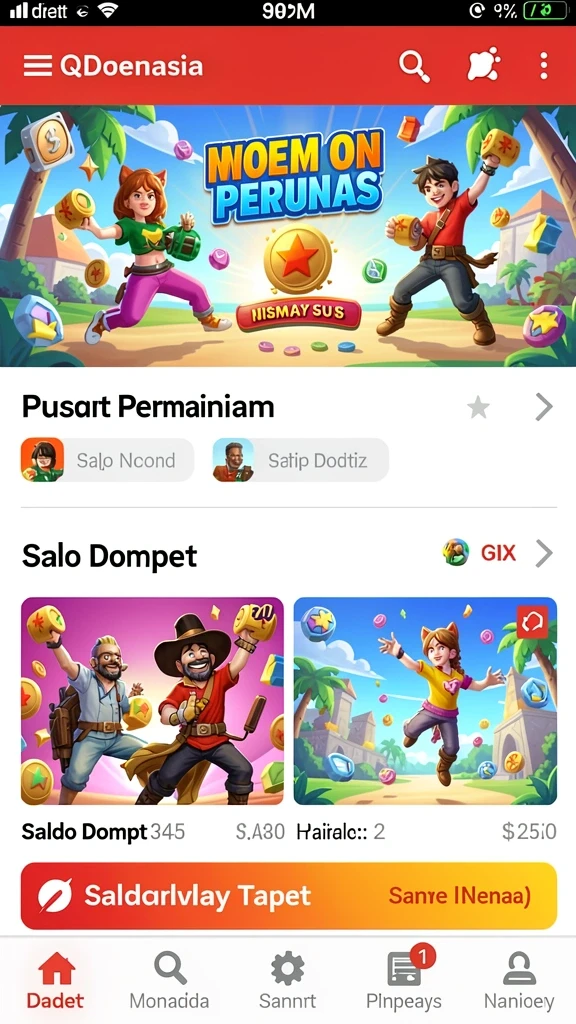 Grafik berkualitas tinggi yang membuat pengalaman bermain lebih seru.