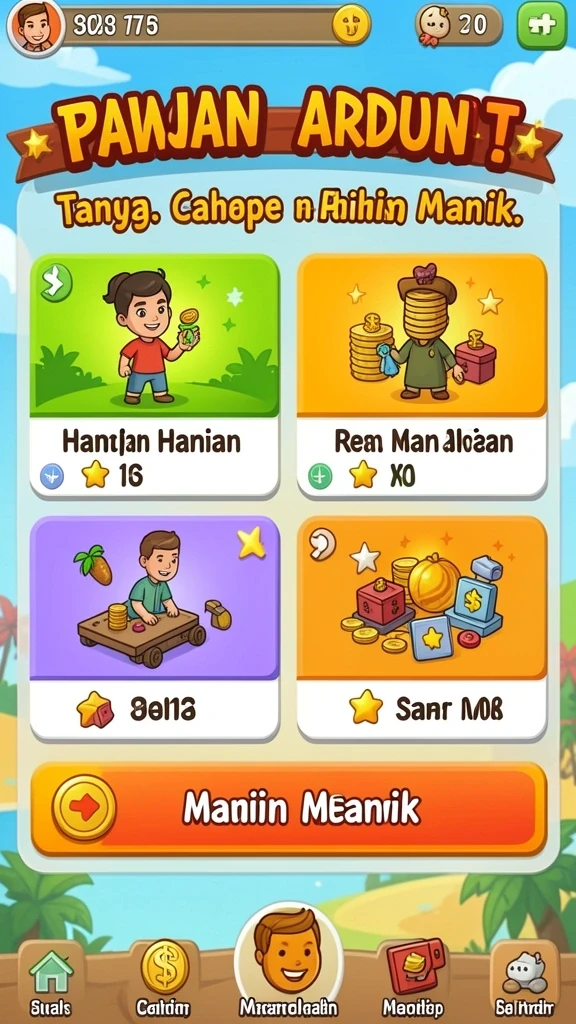 Karakter-karakter unik dengan kemampuan berbeda.