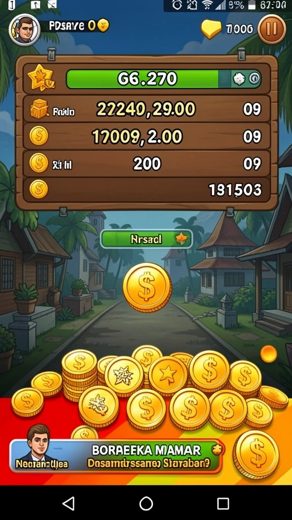 Fitur bonus harian yang menguntungkan pemain.