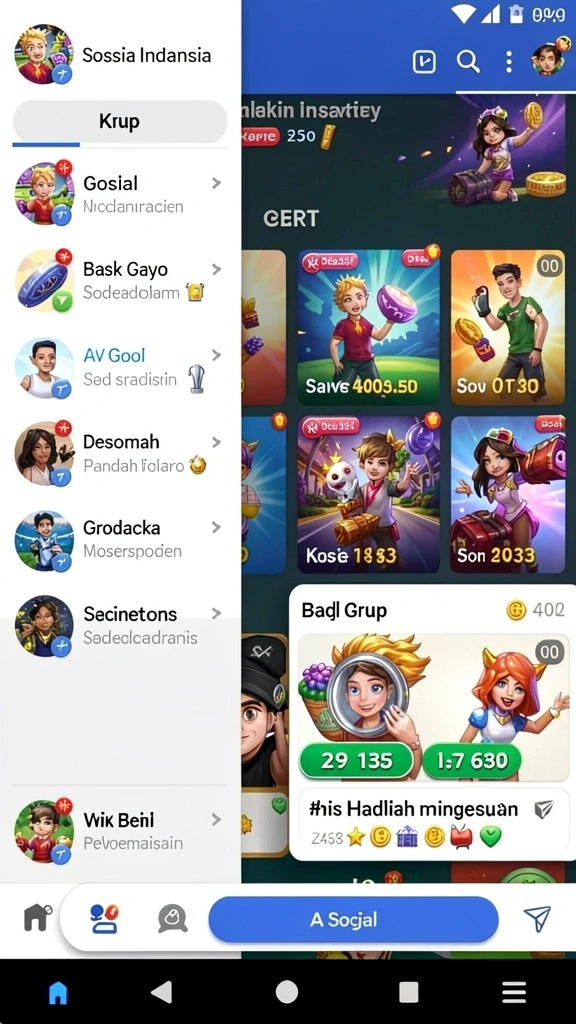 Mode multiplayer yang penuh tantangan.