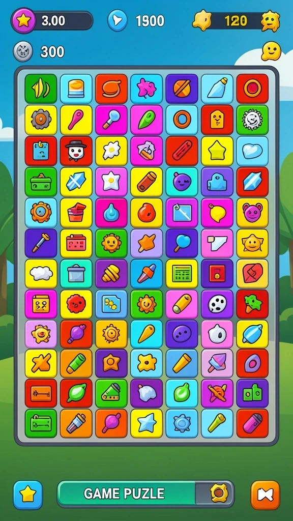 Tampilan intuitif yang memudahkan navigasi dalam game.