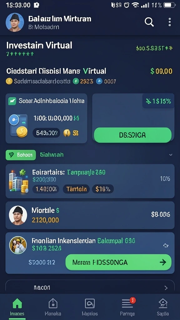 Karakter unik dan menarik untuk dipilih.