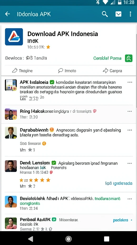 Tampilan awal game yang eye-catching dan user-friendly.