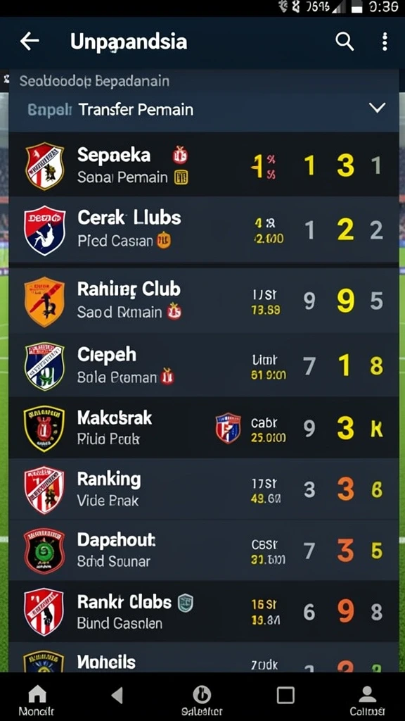 Tampilan antarmuka yang user-friendly dan menarik.