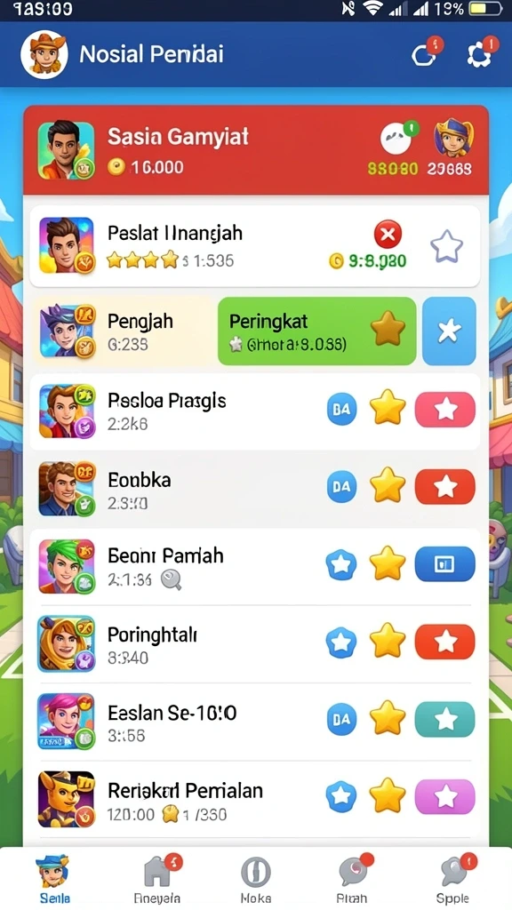 Tangkapan layar menggambarkan mode multiplayer yang seru dan kompetitif.