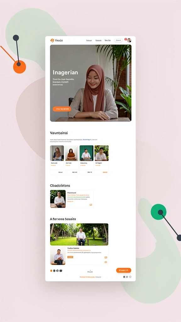 Tampilan antarmuka yang user-friendly dan menarik.
