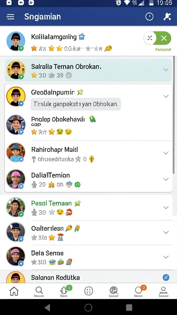 Fitur bonus menarik di setiap permainan.