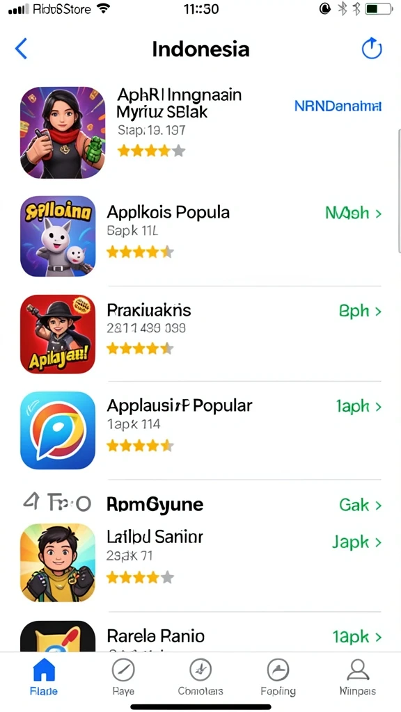 Berbagai pilihan permainan slot yang siap dimainkan.