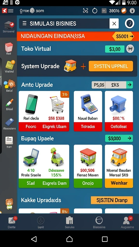 Beragam tema slot yang ceria dan menarik.