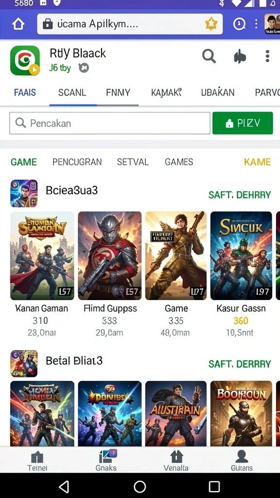 Tampilan grafis yang memukau dan detail.
