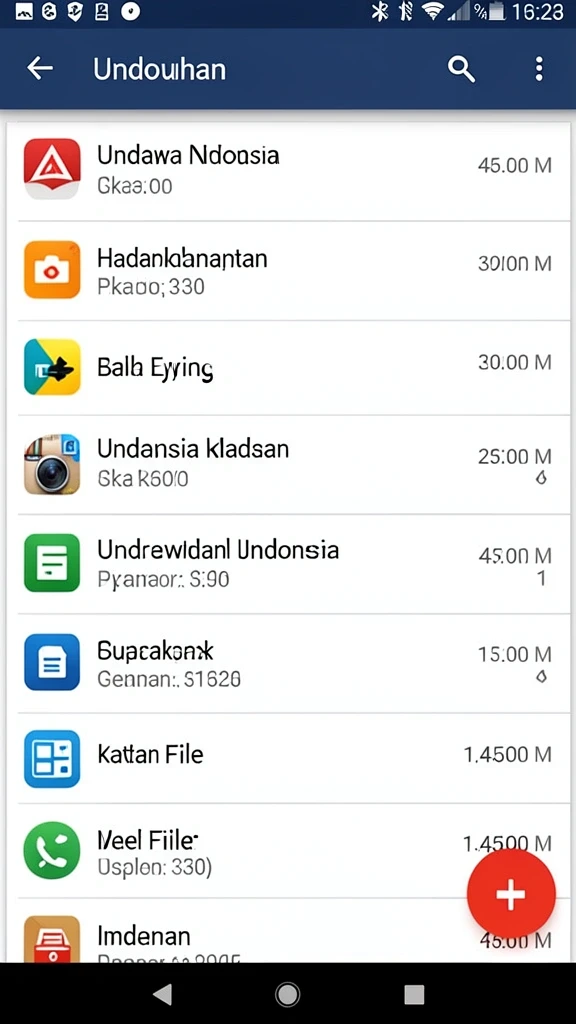 Tampilan antarmuka yang menarik dan user-friendly.